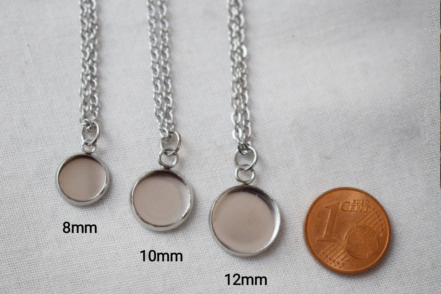 White jade pendant necklace for women, 8mm neckalce, Small gemstone necklace, Minimalist, White necklace, Handmade jade jewelry, Gift women