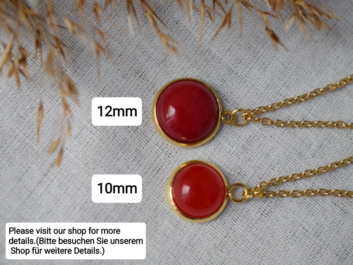 Red jade earrings, Small gemstone pendant huggie earrings, Lever back, 10mm, Red stone hoop earrings, Red, Jade jewelry, Gift for women