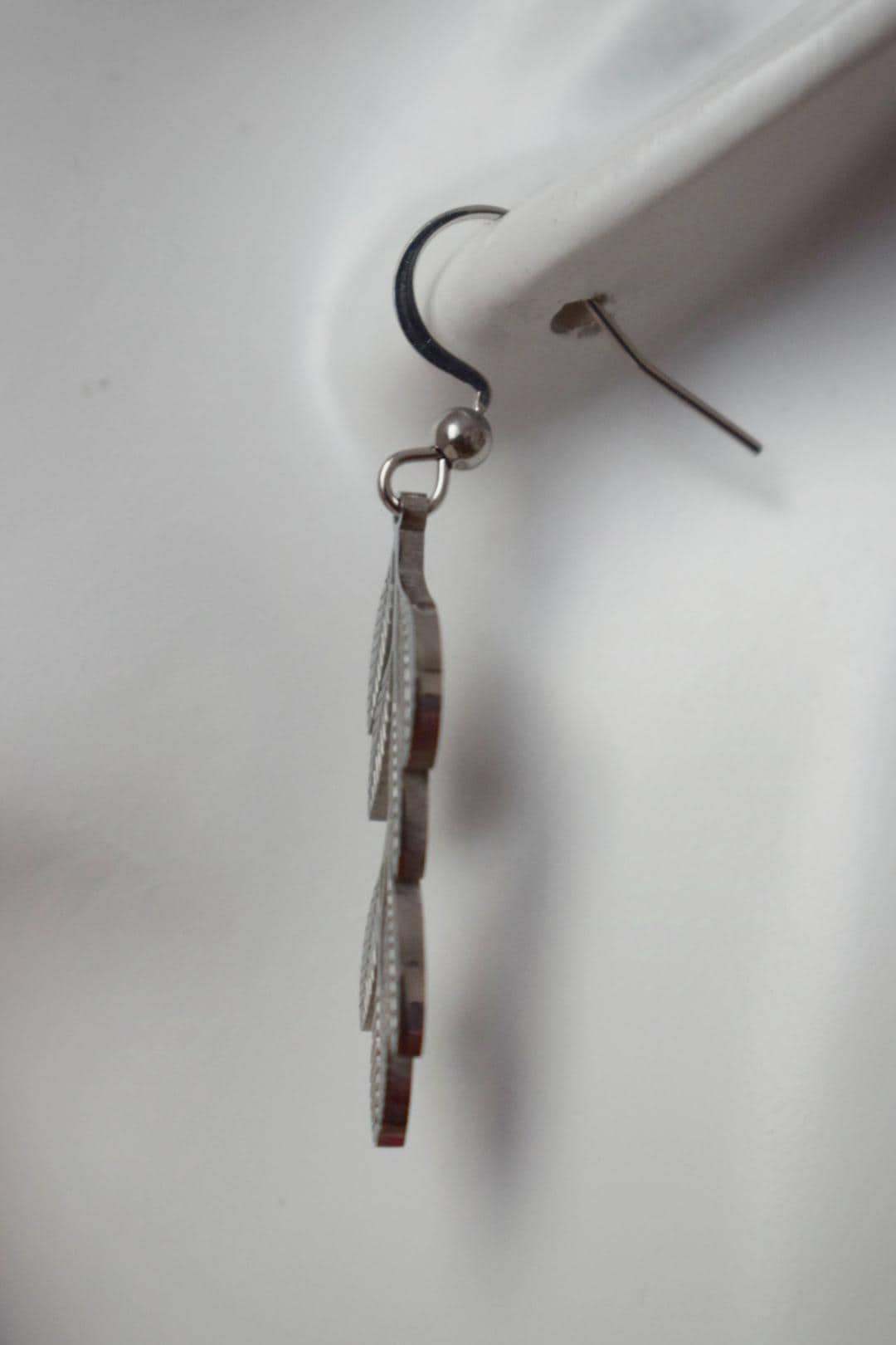 Leaf Earrings for women, Surgical stainless steel dangle earrings, Boho statement earrings, Lightweight jewelry, Best gift for her